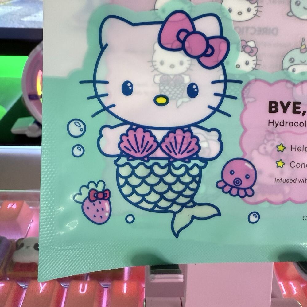 The Creme Shop Sanrio Hello Kitty Hydrocolloid Acne Blemish Pimple Patches 21 - Picture 10 of 16
